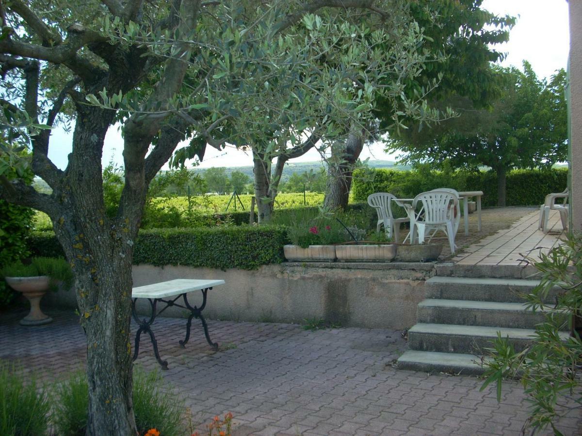 Vents D'Anges Acomodação com café da manhã Sainte-Cécile-les-Vignes Exterior foto
